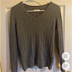 Preppy cable-knit